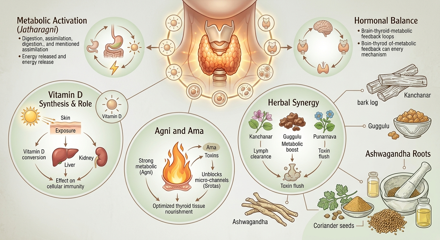 Ayurvedic Treatment for Hypothyroidism & Thyroid Imbalance: Remedies & Diet